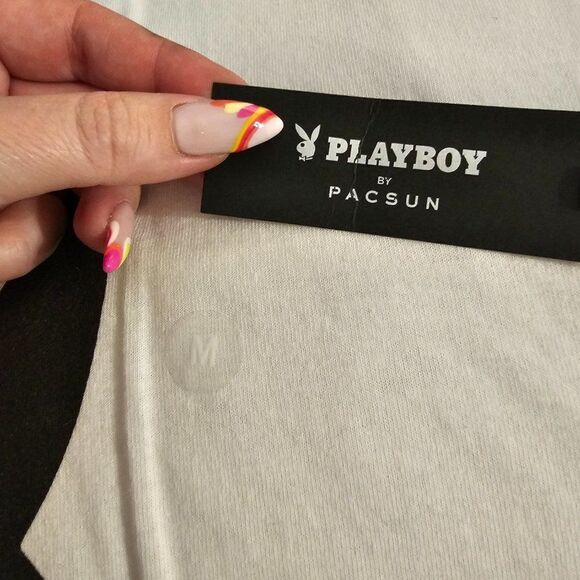 NWT Pacsun Playboy Long Sleeve Tee - Picture 3 of 6